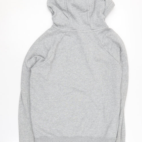Nike Men's Grey XS Pullover Hoodie with Logo