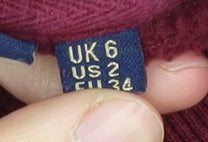 Superdry Women’s Red Pullover Sweatshirt Size 6