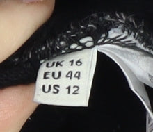 Whistles Women's Black Grey Jumper UK Size 16 Casual