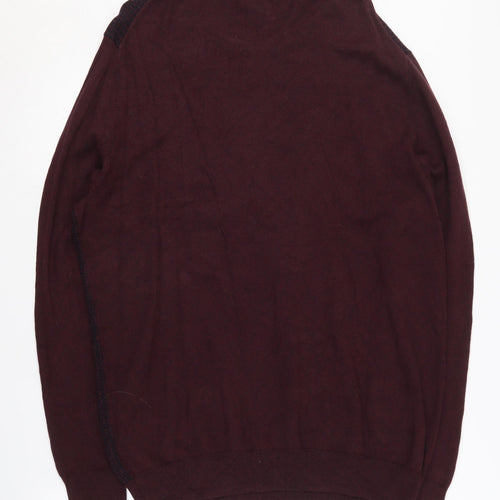Jeff Banks Men’s Purple Pullover Jumper Size M