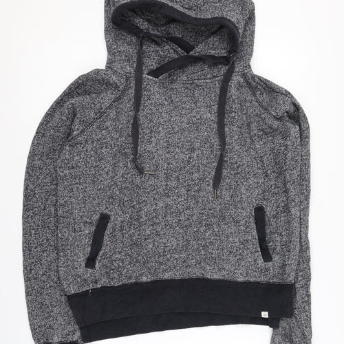 Rip Curl Women's Grey Pullover Hoodie Size 8