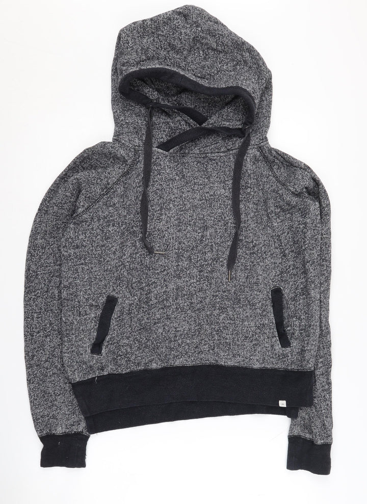 Rip Curl Women's Grey Pullover Hoodie Size 8