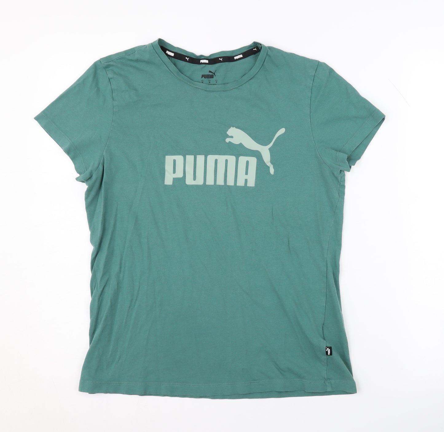 Puma Men's Green M Crew Neck T-Shirt