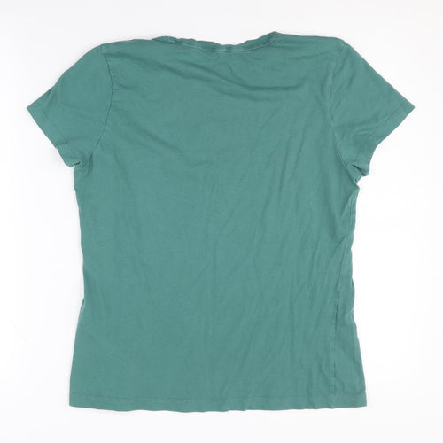Puma Men's Green M Crew Neck T-Shirt