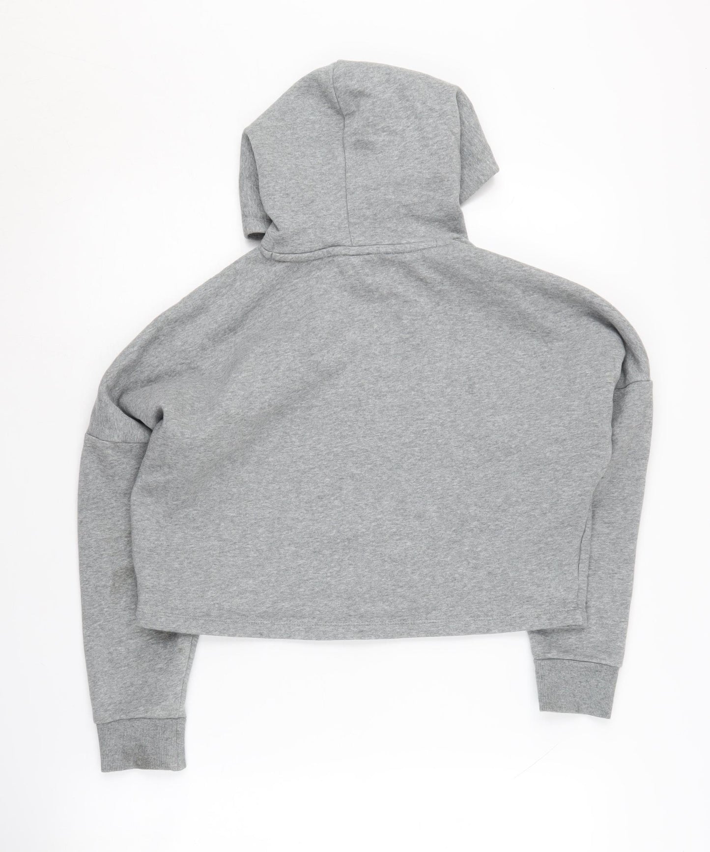 Puma Girls Grey Hoodie, Size 11-12, Pullover Style