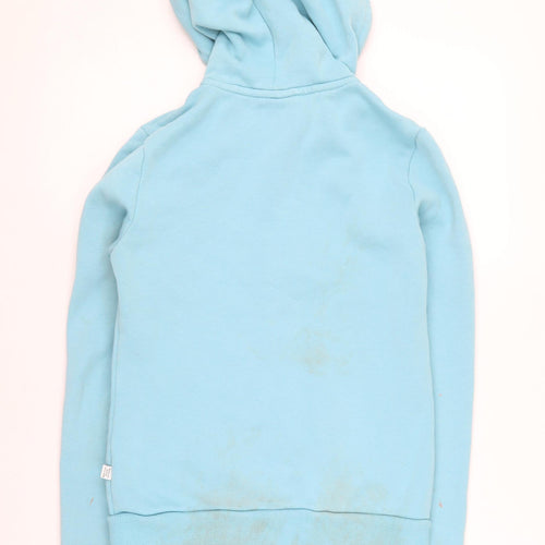 Puma Women's Blue Full Zip Hoodie Size 8