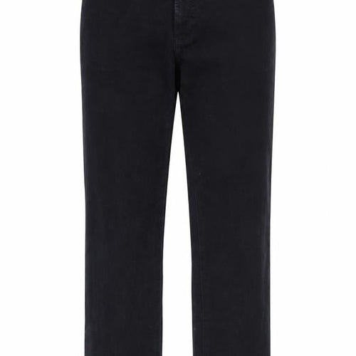 Hush Puppies Men's Black Straight Trousers 32