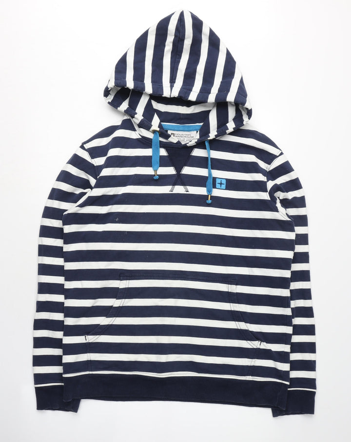 Mountain Warehouse Women's Striped Pullover Hoodie, Size 14