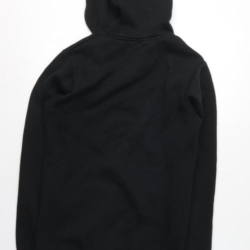 McKenzie Men's Black Pullover Hoodie - XS, Logo, Fleece