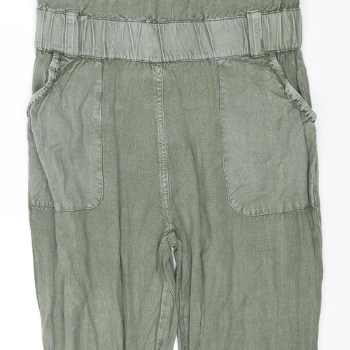 Miss Selfridge Women's Khaki Jumpsuit Size 8