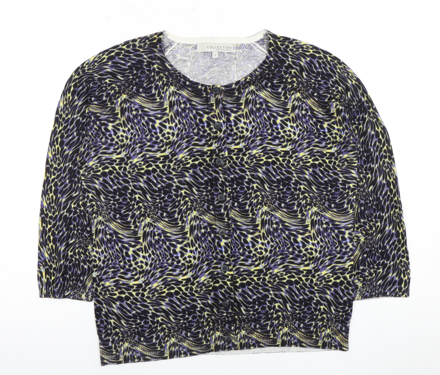 John Lewis Women's Multicoloured Cardigan L