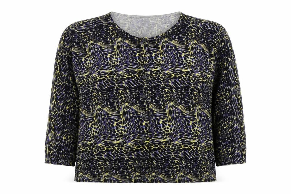 Front view of John Lewis Women's Multicoloured Cardigan L