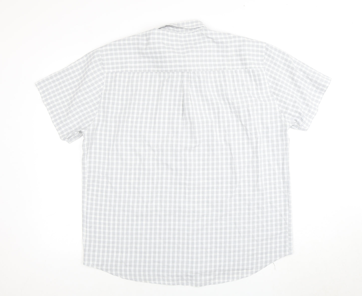 Jack & Danny's Men's XL White Check Shirt