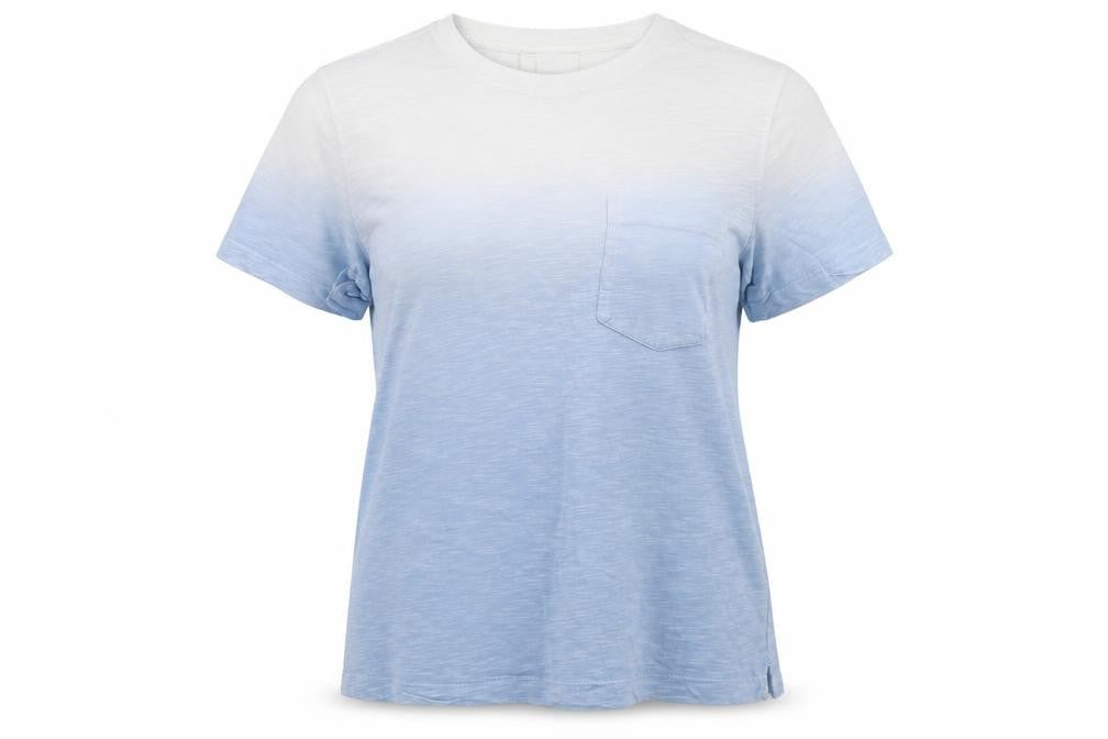 Front view of Marks & Spencer Women's Blue T-Shirt, size 12