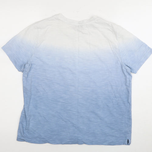 Marks and Spencer Women's Blue T-Shirt, Size 12