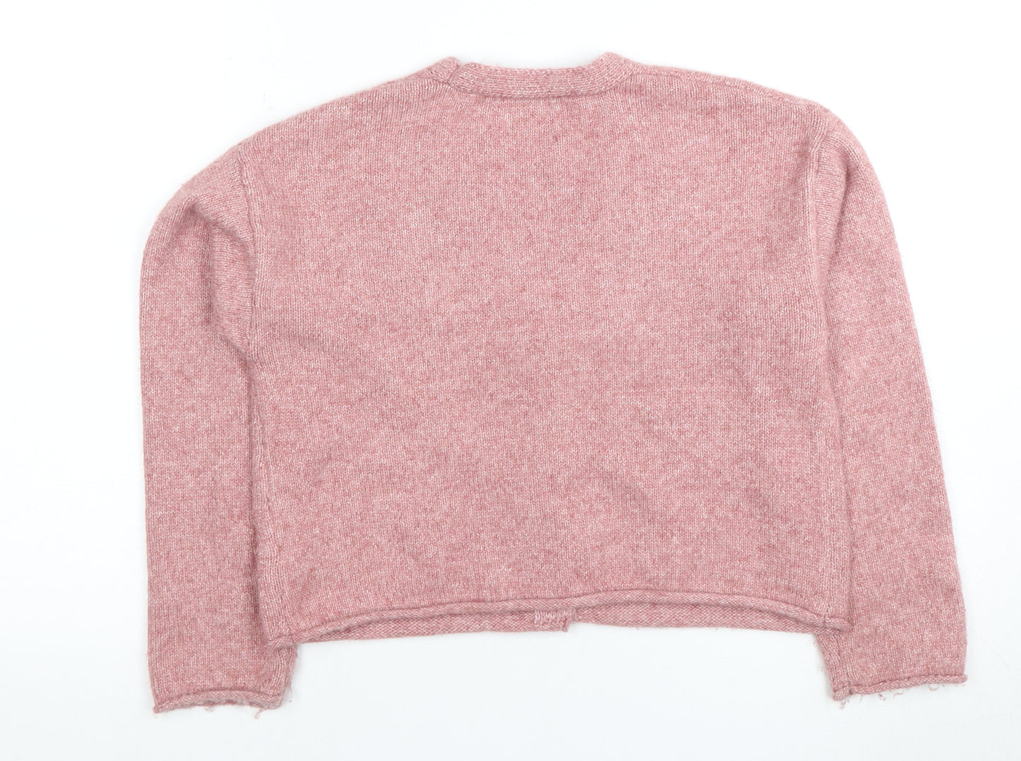 Zara Teens Pink Cardigan, Long Sleeve, Size 10 Slim