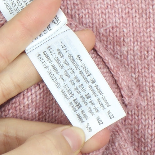 Zara Teens Pink Cardigan, Long Sleeve, Size 10 Slim