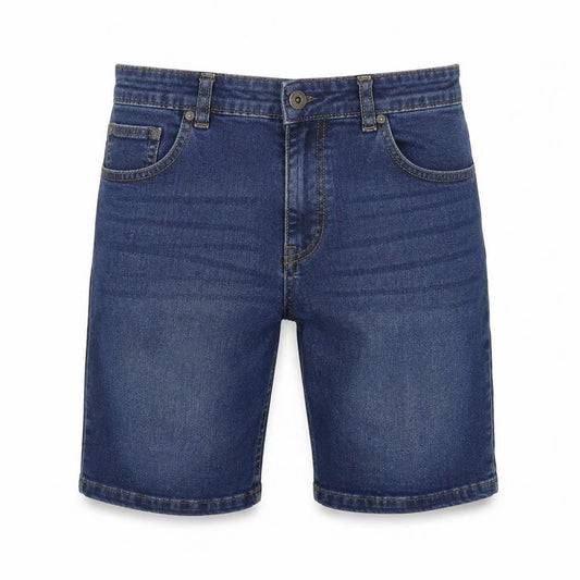 Denim Co. Men's Blue Slim Fit Shorts - Size 28