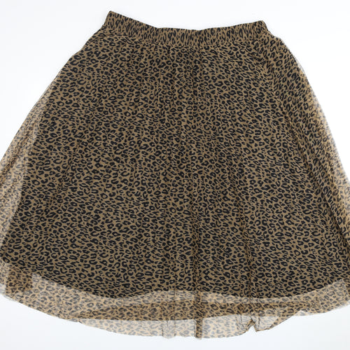 Only Carmakoma Women's Animal Print Midi Skirt Size 18