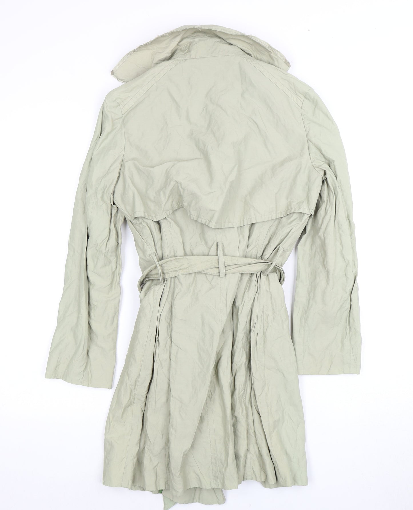 Club Monaco Women's Ivory Trench Coat XS