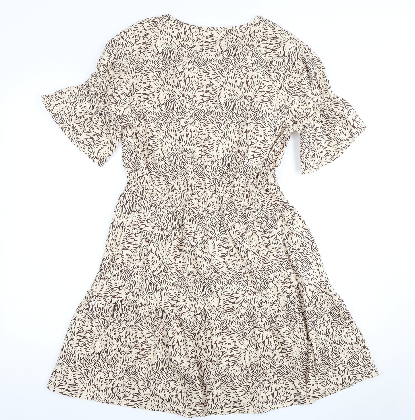 Marks and Spencer Women Brown J2 V-Neck Dress