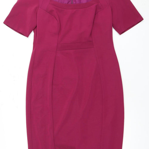 Marks and Spencer Women's Pink Dress Size 14