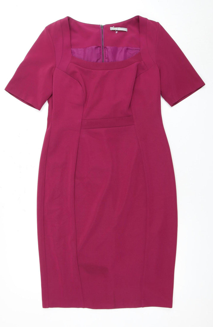Marks and Spencer Women's Pink Dress Size 14