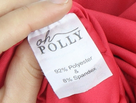 Oh Polly Women’s Pink Bandage Skirt Set UK 6