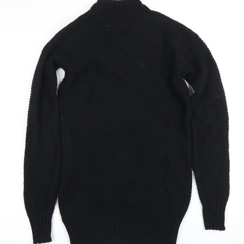 UNIQLO Women’s Black Pullover V-Neck Jumper XS