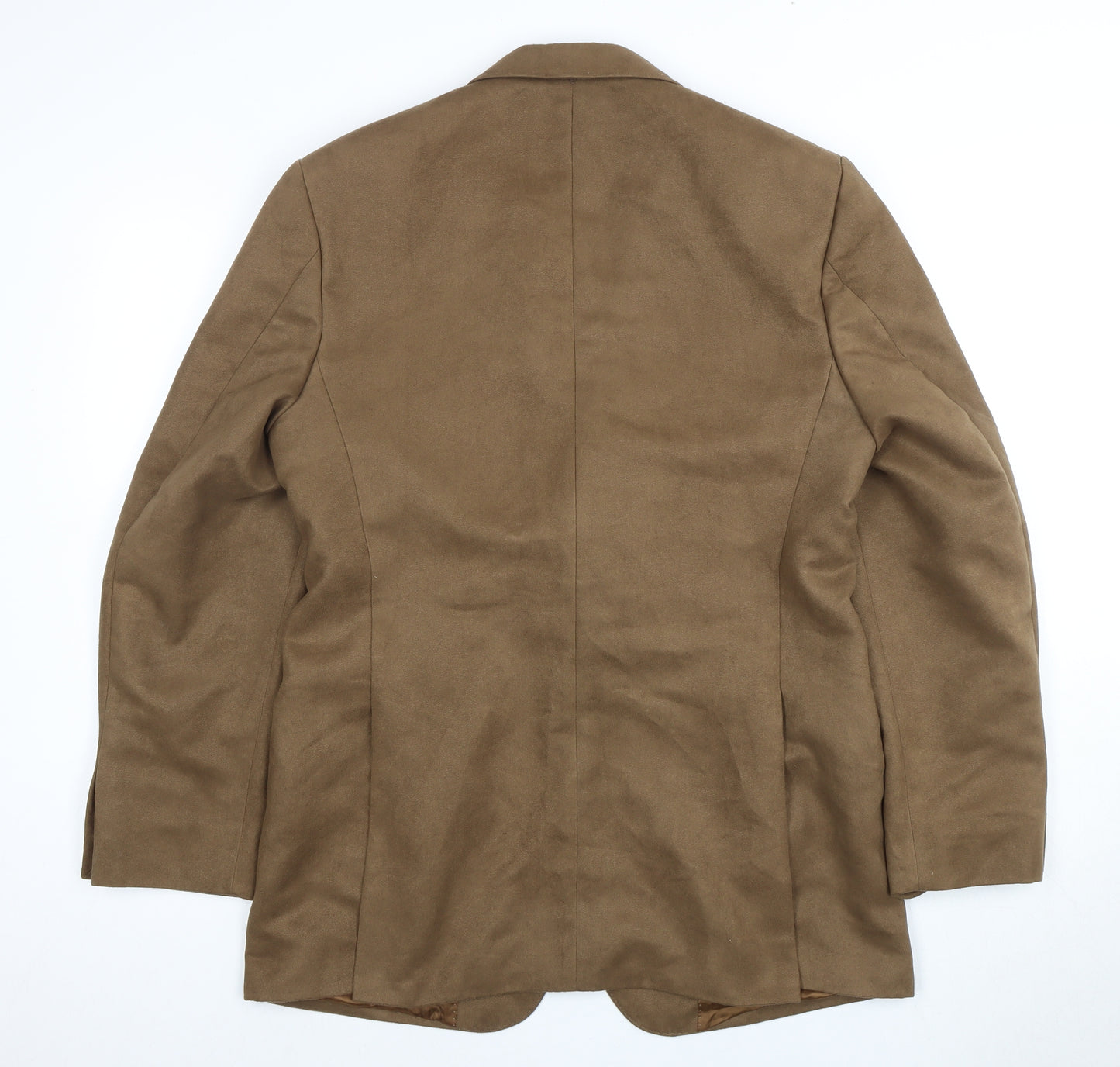 Next Men's Brown Blazer, M, Two-Button Classic