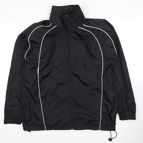 Falcon Men's Black Medium Zip Jacket