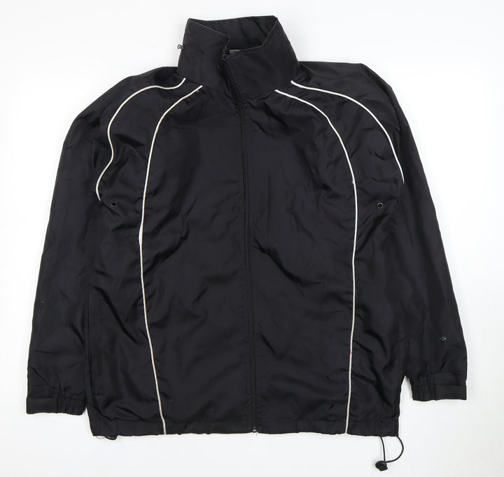 Falcon Men's Black Medium Zip Jacket