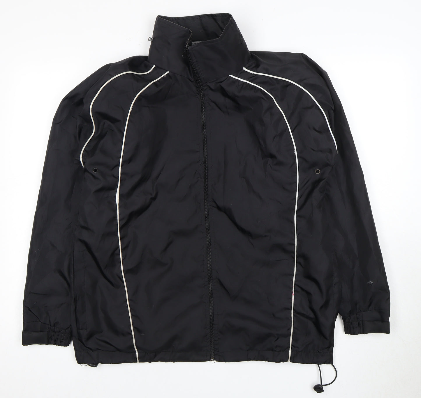 Falcon Men's Black Medium Zip Jacket