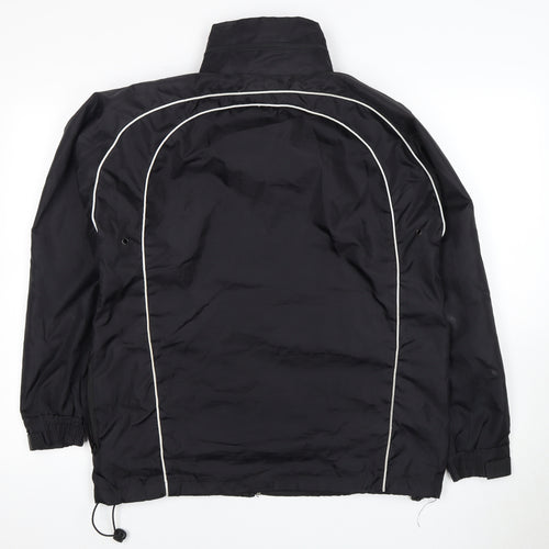Falcon Men's Black Medium Zip Jacket