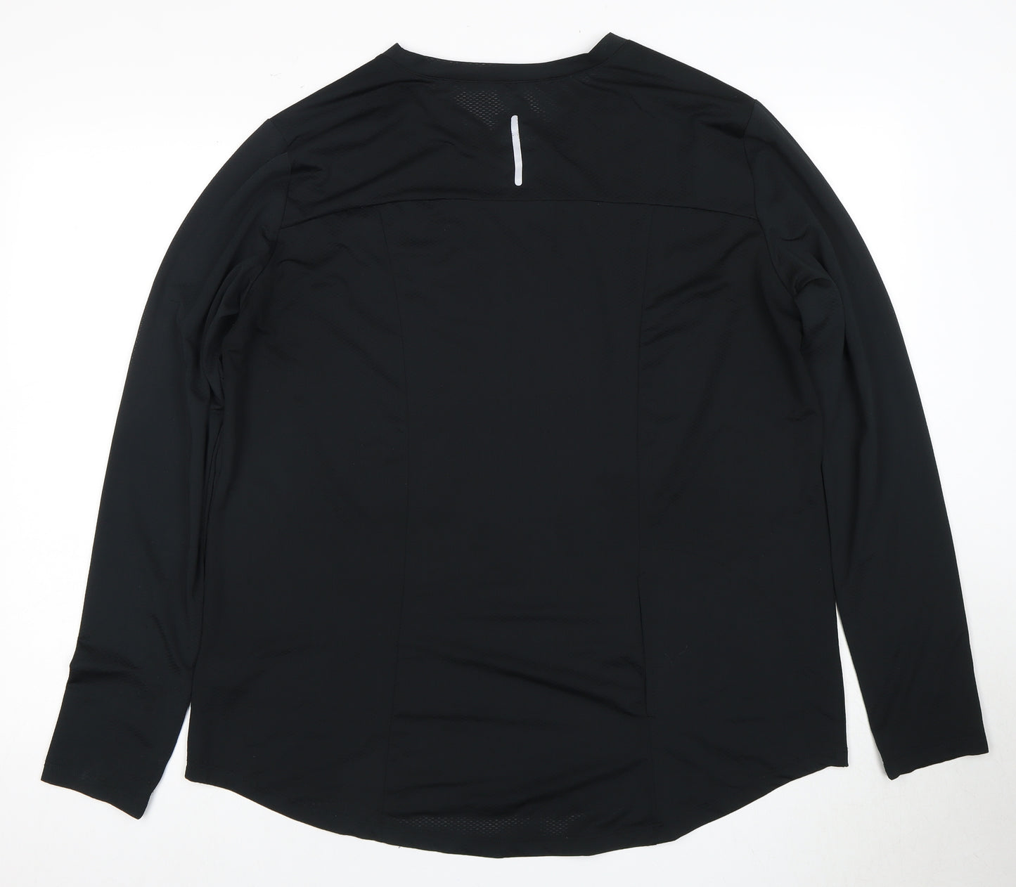 ASOS Women's Black Long Sleeve Activewear Top Size 18