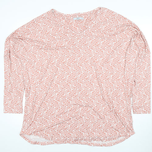 Next Women's XXL Floral 3/4 Sleeve Top