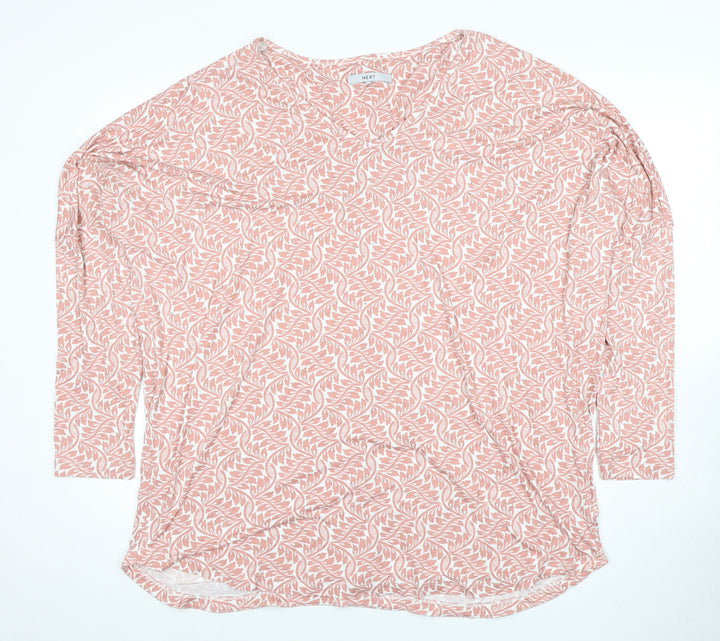 Next Women's XXL Floral 3/4 Sleeve Top