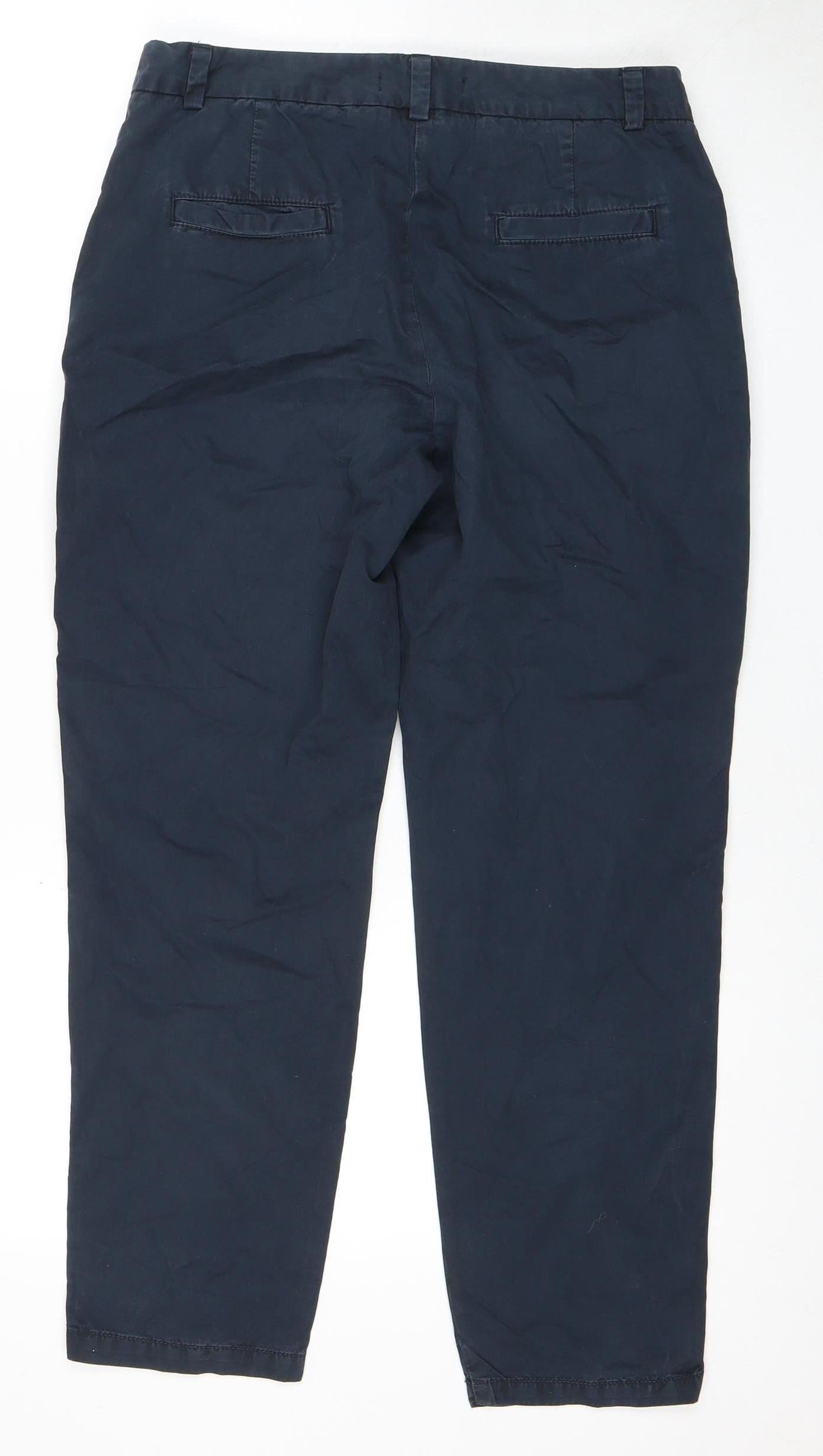 Marks and Spencer Women's Blue Trousers Size 10