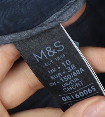 Marks and Spencer Women's Blue Trousers Size 10