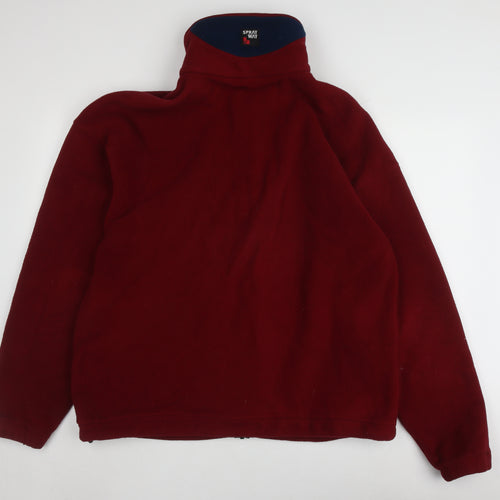 Sprayway Men's Red Fleece Jacket L