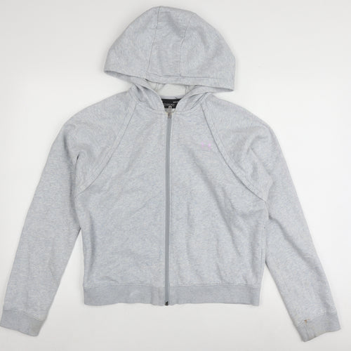Under Armour Women's Grey Full Zip Hoodie Size M