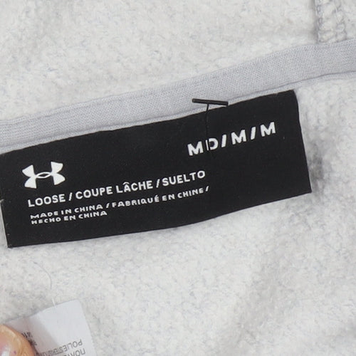 Under Armour Women's Grey Full Zip Hoodie Size M
