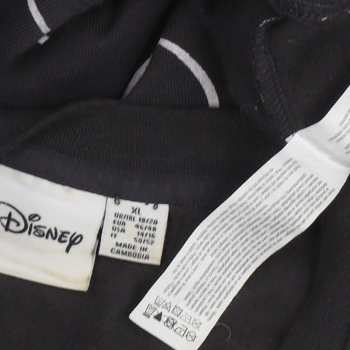 Disney Women’s Black XL Pullover Sweatshirt - Mickey