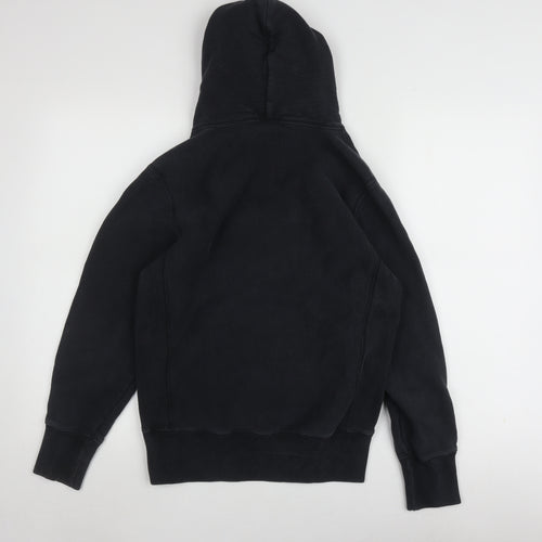 Champion Men’s Black Medium Pullover Hoodie with Logo