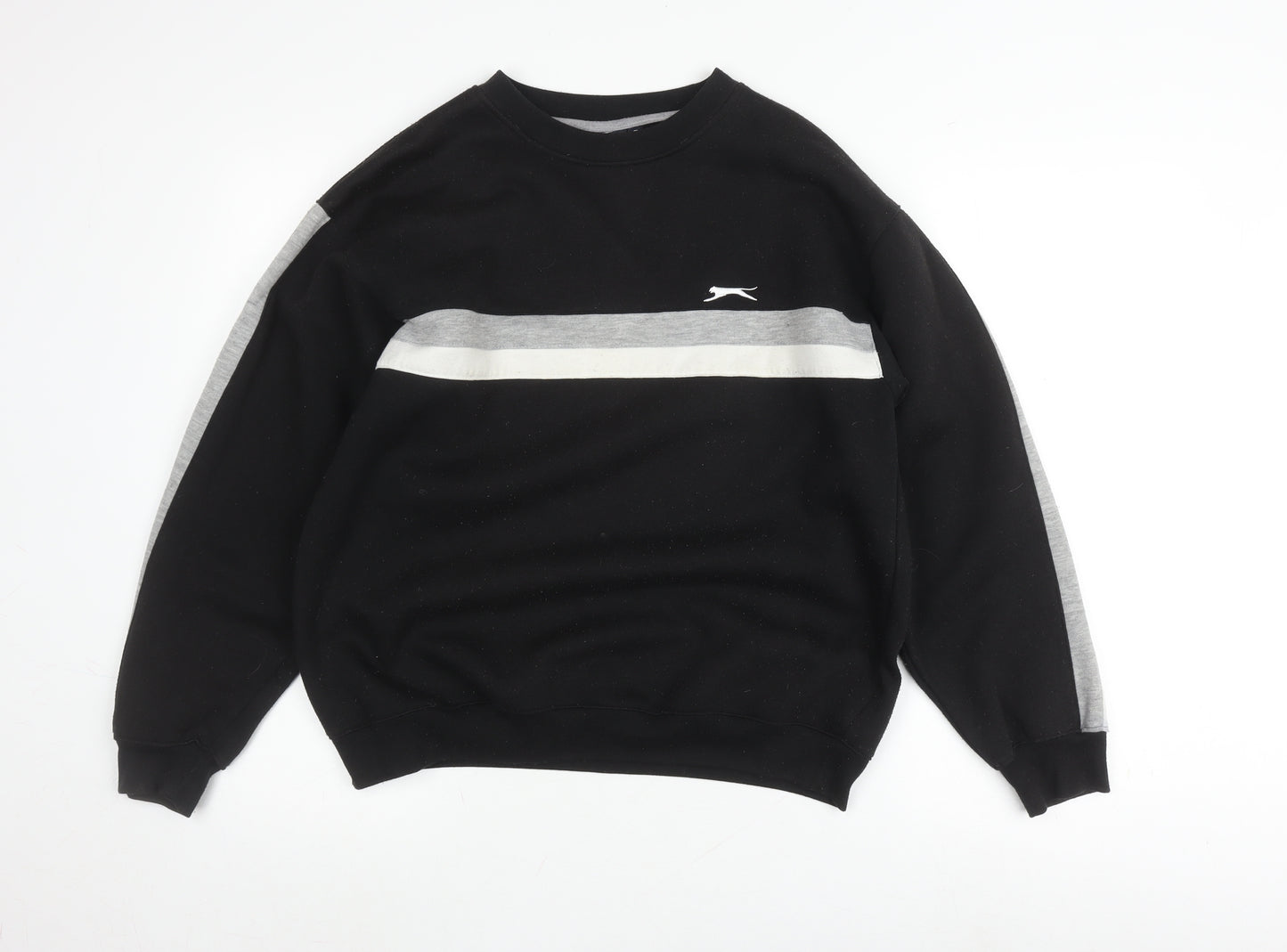 Slazenger Men's Black Pullover Sweatshirt - Size S