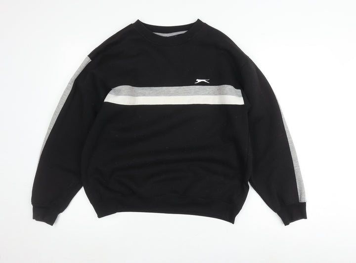 Slazenger Men's Black Pullover Sweatshirt - Size S