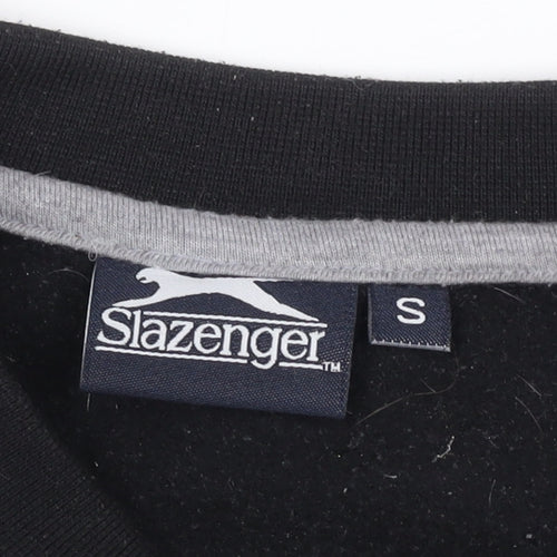 Slazenger Men's Black Pullover Sweatshirt - Size S