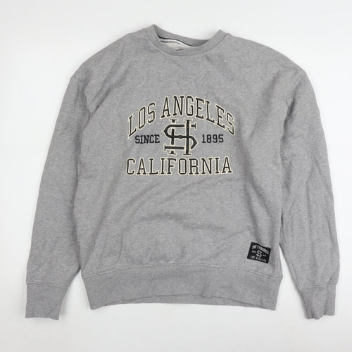 The Stronghold Men's Grey Pullover Sweatshirt S