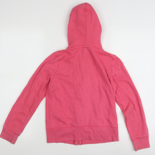 Gap Pink Full Zip Hoodie for Girls, 10-11 Years