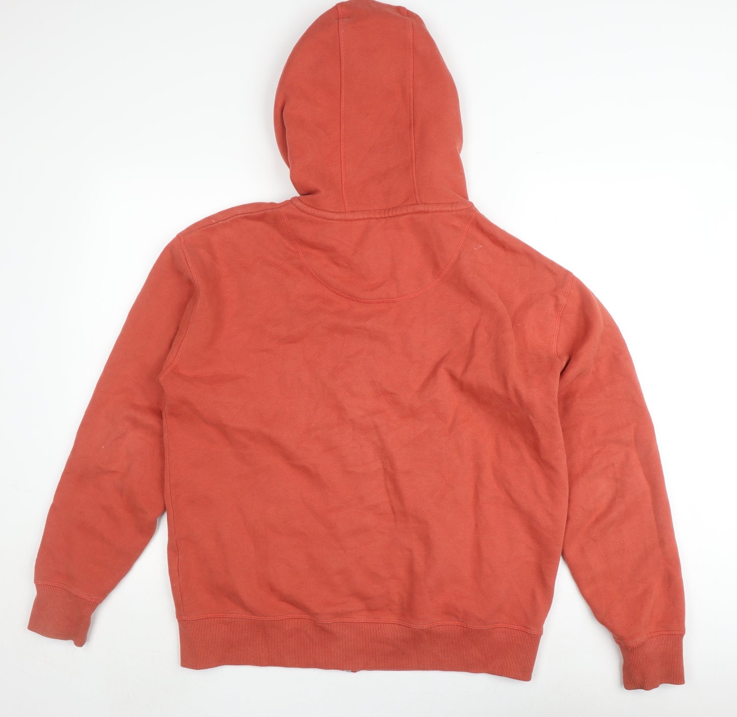 FatFace Men's Red Full Zip Hoodie M Comfortable Fleece
